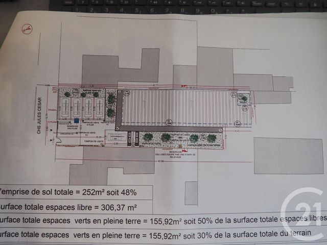 Afficher la photo en grand terrain à vendre - 517.0 m2 - BEAUCHAMP - 95 - ILE-DE-FRANCE - Century 21 La Voie Romaine