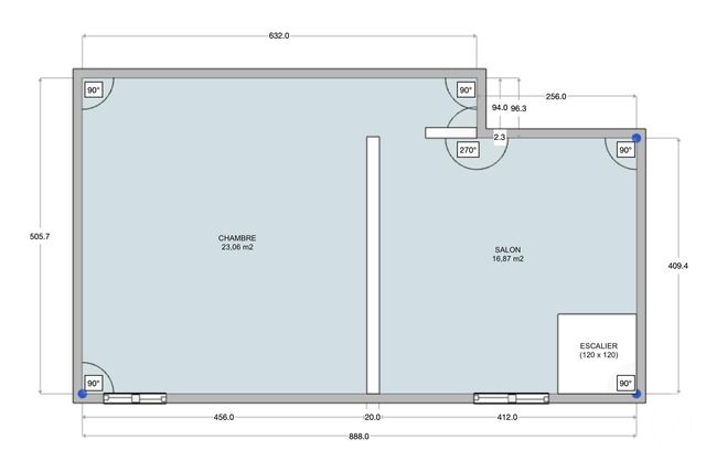 Afficher la photo en grand Appartement F3 à vendre - 3 pièces - 64.0 m2 - BEAUCHAMP - 95 - ILE-DE-FRANCE - Century 21 La Voie Romaine