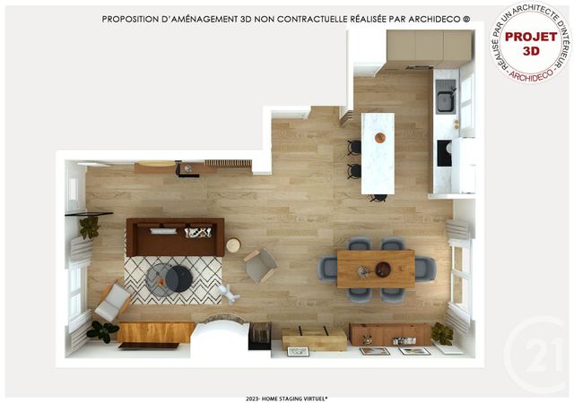 Afficher la photo en grand maison à vendre - 6 pièces - 125.0 m2 - BEAUCHAMP - 95 - ILE-DE-FRANCE - Century 21 La Voie Romaine