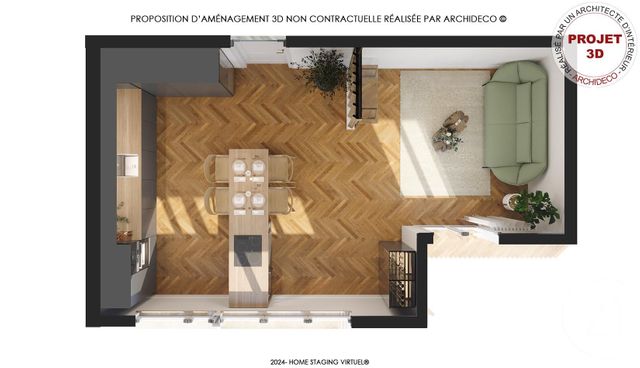 Afficher la photo en grand Appartement à vendre - 4 pièces - 86.07 m2 - BEAUCHAMP - 95 - ILE-DE-FRANCE - Century 21 La Voie Romaine